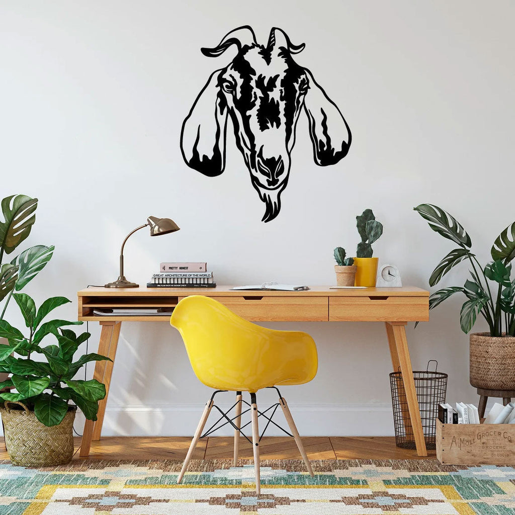 Goat Vinyl Home Decor Wall Decal 