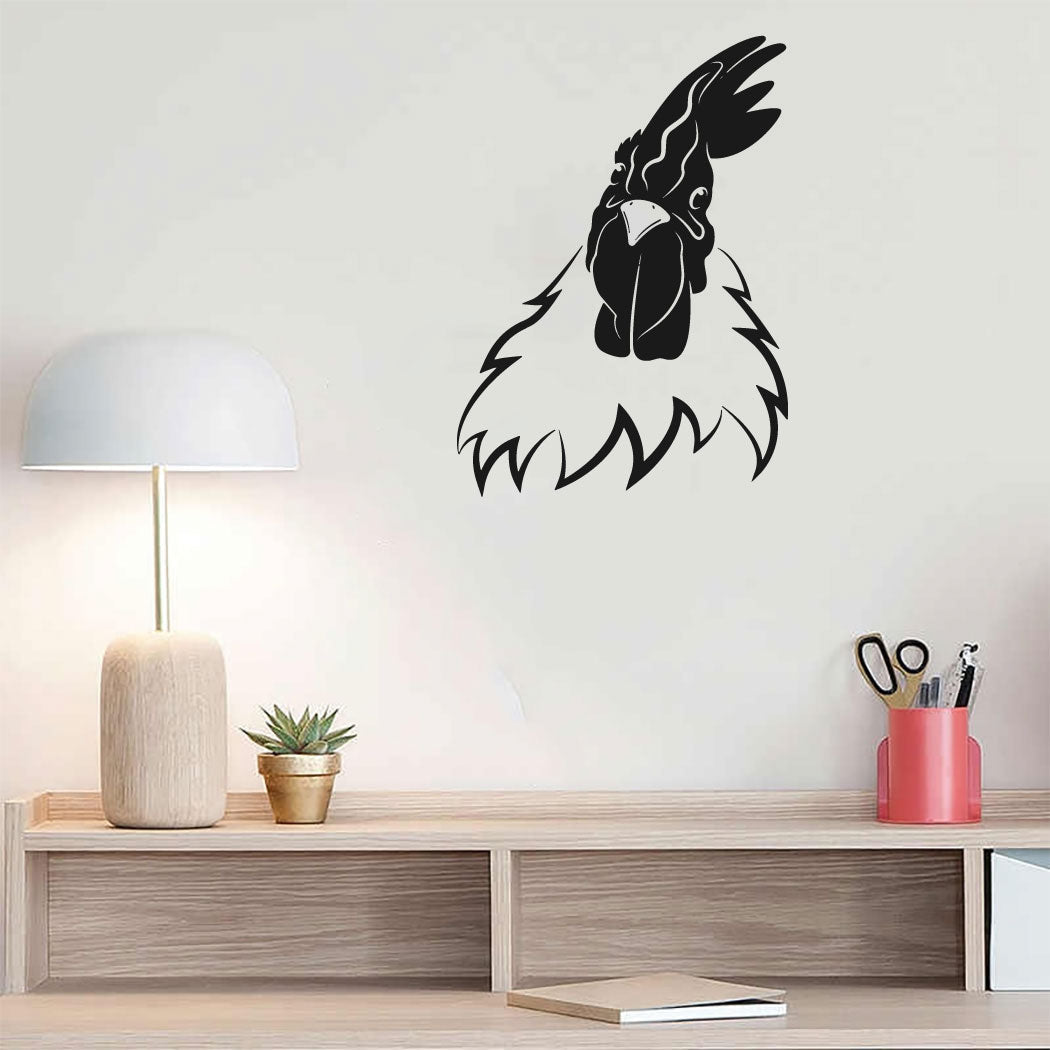 Chicken Vinyl Home Decor Wall Decal 