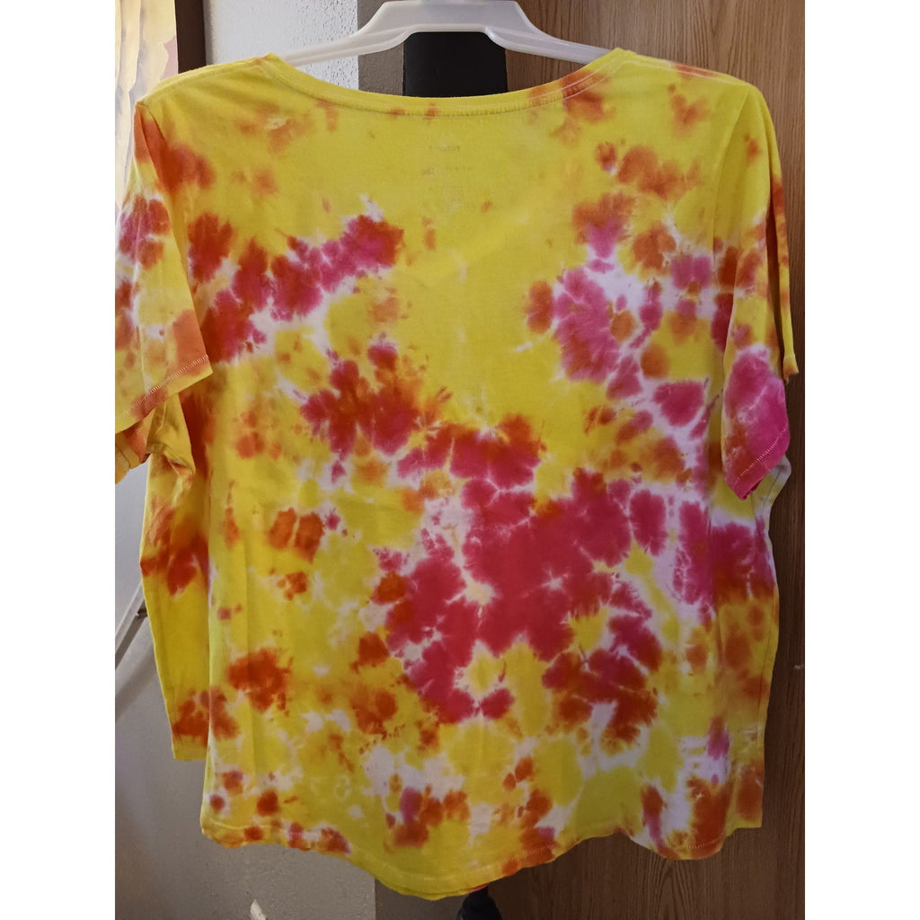 Cute But Can't Parallel Park Tie Dye V-Neck T-Shirt Plus 2XL ***