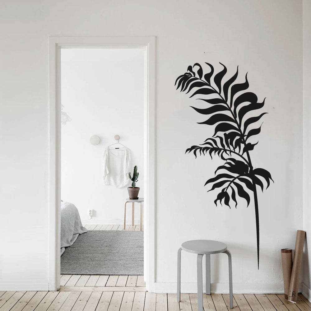 Tropical Botanica Branch Vinyl Home Decor Wall Decal 