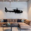 Eurocopter EC-135 Helicopter Silhouette Vinyl Wall Decal