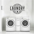 Self Serve Laundry Open 24 Hours Vinyl Wall Decal 