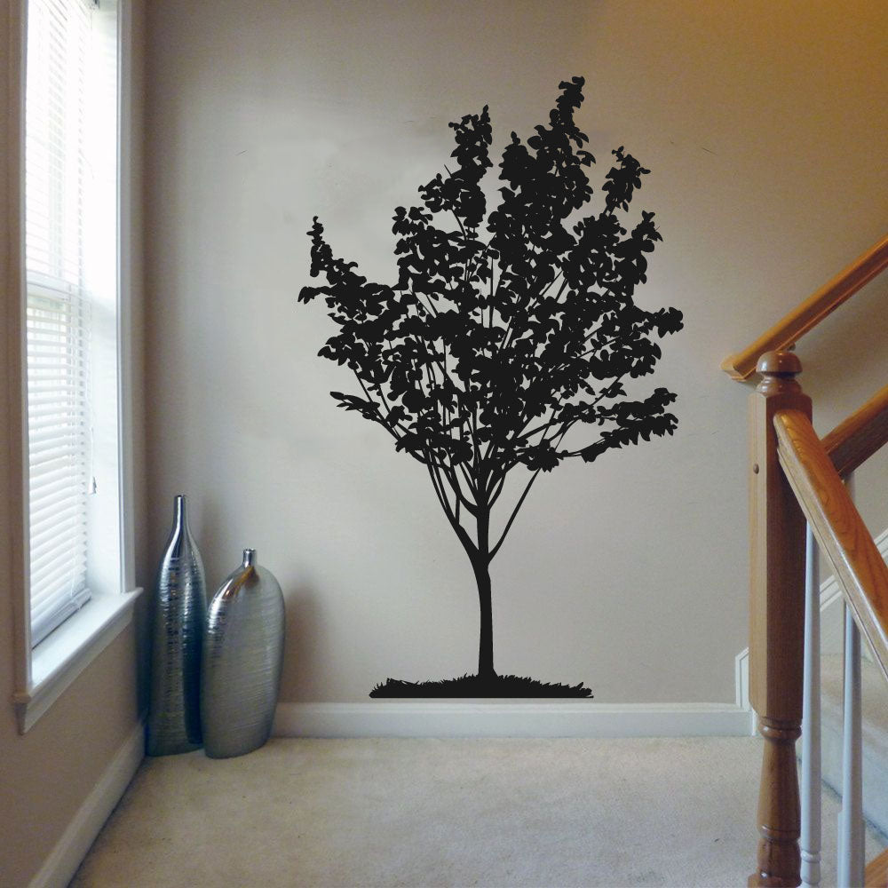Tree SilhouetteVinyl Home Decor Wall Decal 
