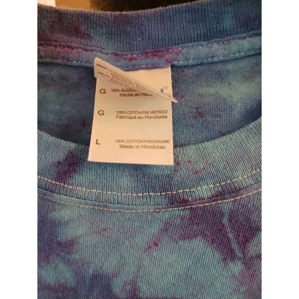 Doing My Best Tie Dye Tee T-Shirt Unisex Size Large ***