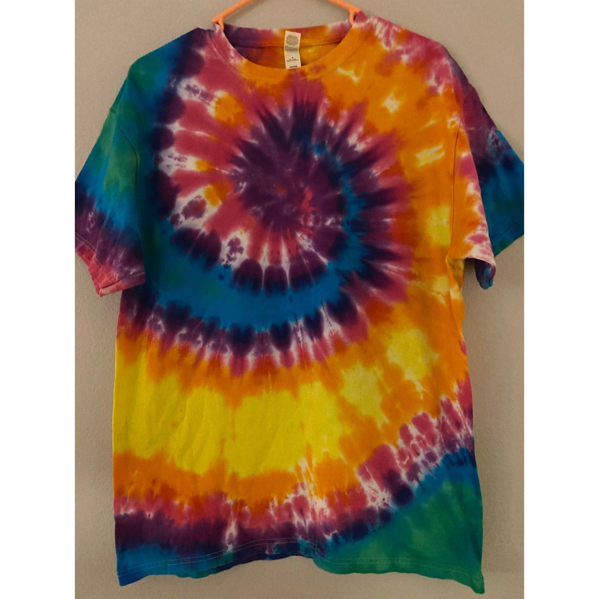 Rainbow Spiral Tie Dye T-Shirt