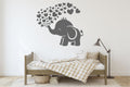 Elephant Baby Vinyl Wall Decal