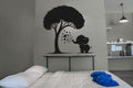 Elephant and Tree Vinyl Wall Decal