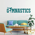Gymnastics Vinyl Wall Words Decal