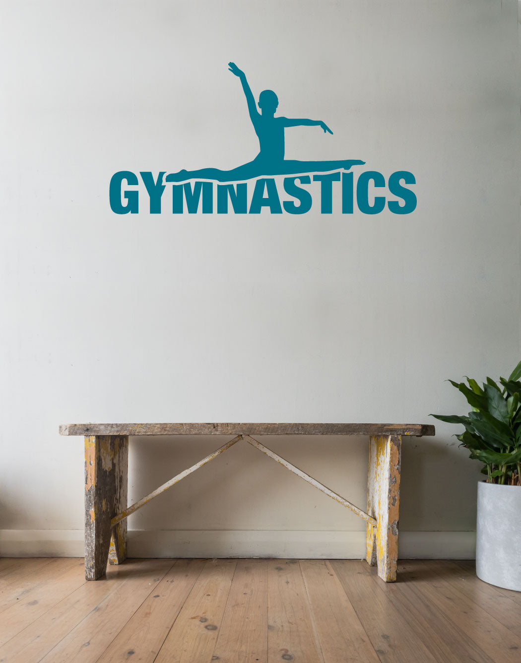Gymnastics Vinyl Wall Words Decal