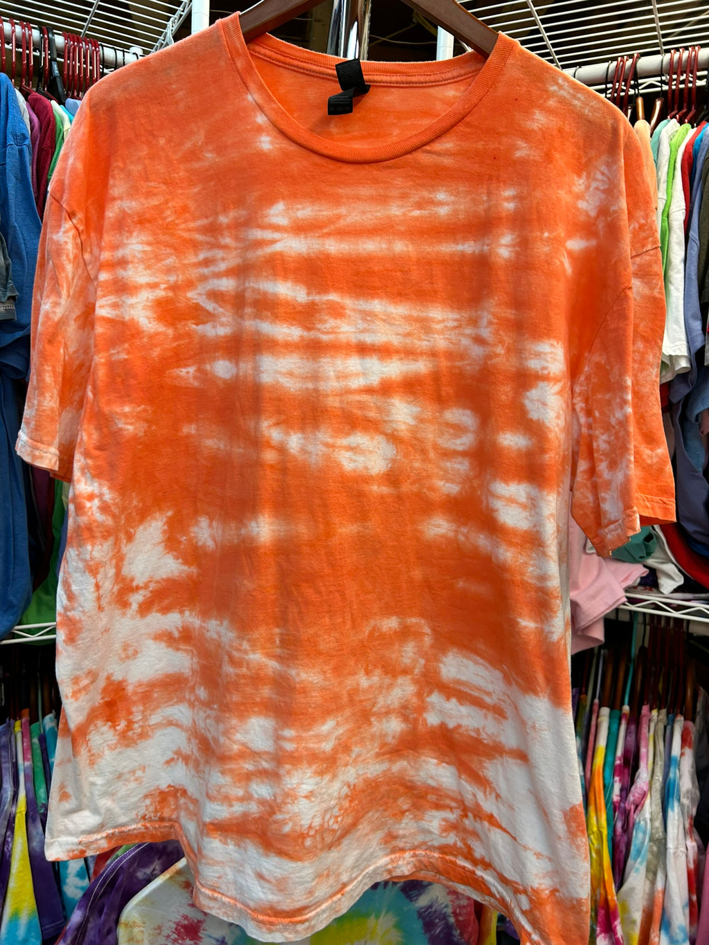 Coral Tie Dye T-Shirt Unisex