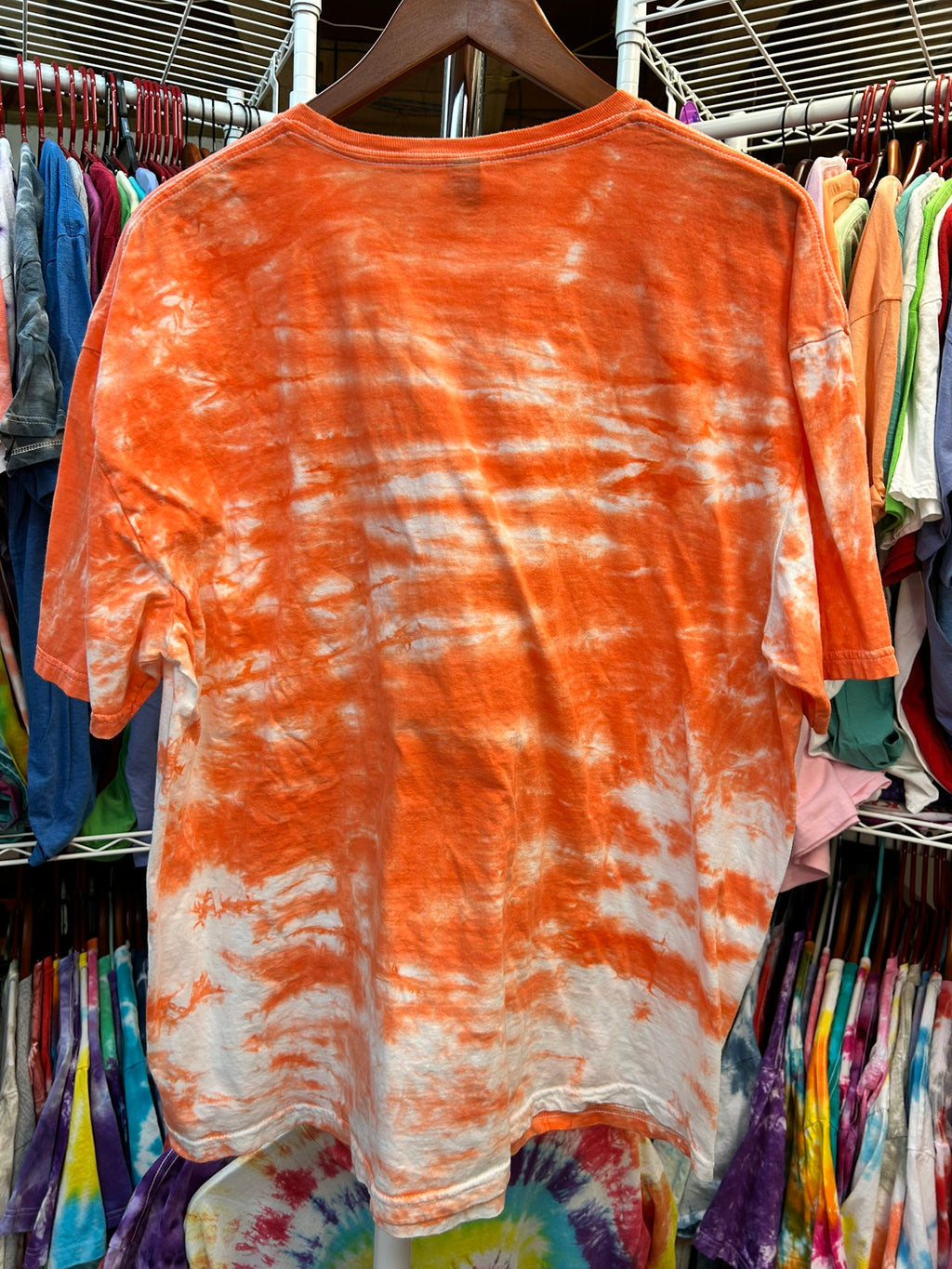 Coral Tie Dye T-Shirt Unisex