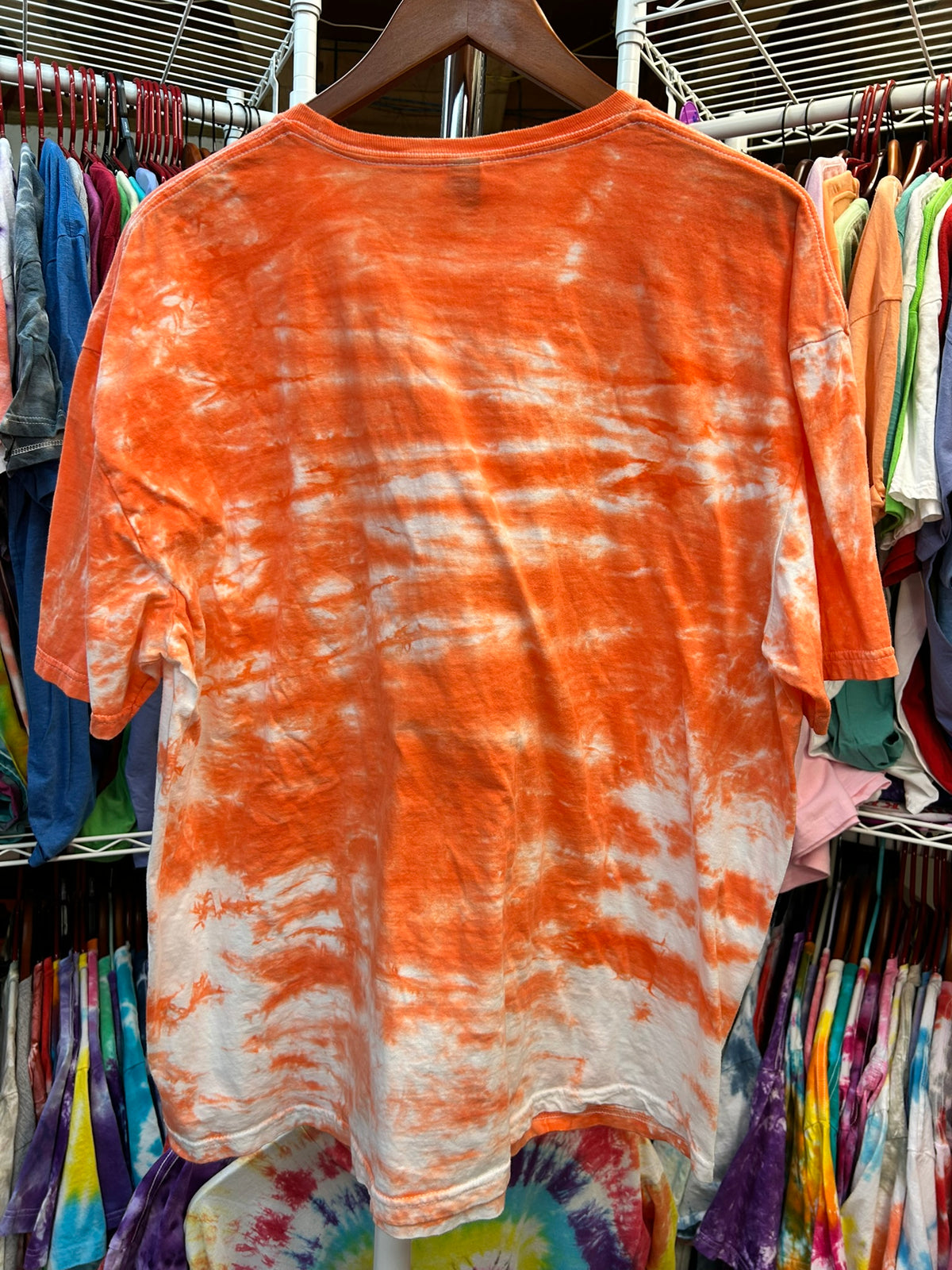 Coral Tie Dye T-Shirt Unisex