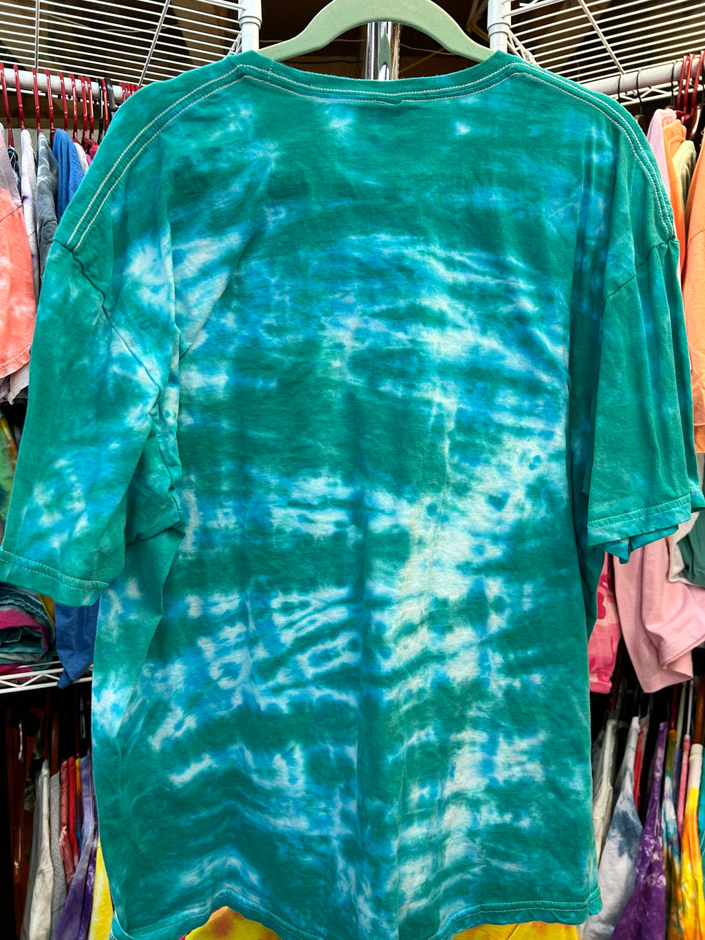 Teal Tie Dye T-Shirt Unisex