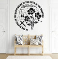 In The Silence In The Questioning In The Faith In The Doubting There is Jesus Vinyl Wall Decal