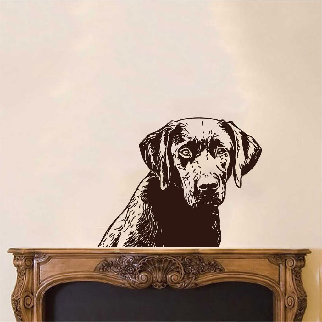 Labrador Retriever Lab Dog Vinyl Wall Decal