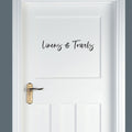 Linens and Towels Bathroom Home Decor Wall Decal 