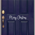 Merry Christmas Vinyl Home Decor Wall Decal 