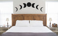Moon Phases Celestial Vinyl Wall Decal