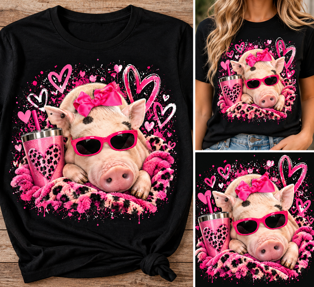 Pearl – Pretty in Pink Graphic Tee