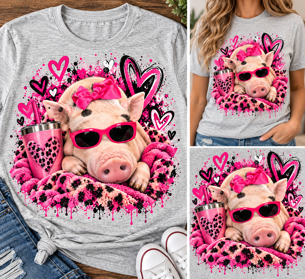 Pearl – Pretty in Pink Graphic Tee