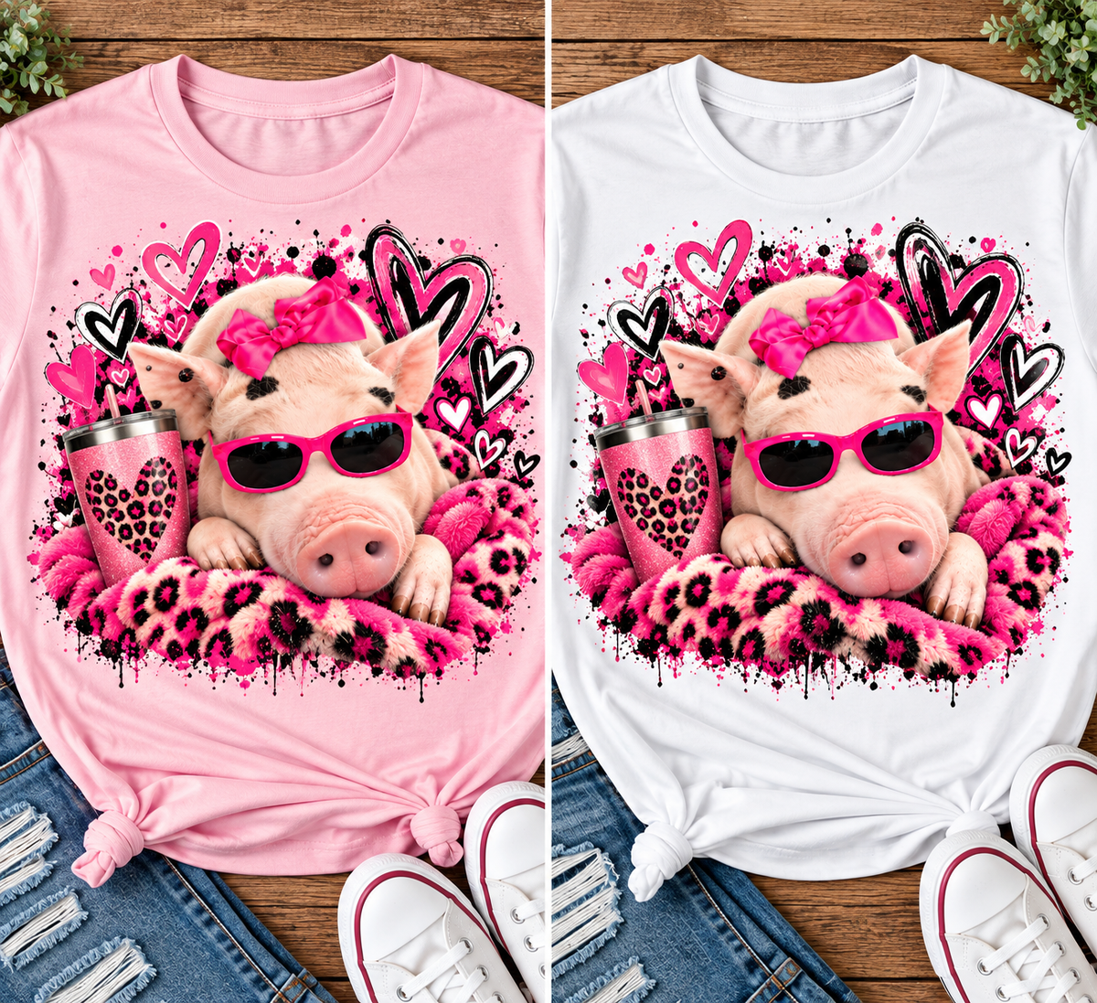 Pearl – Pretty in Pink Graphic Tee