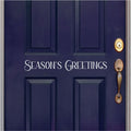 Season's Greetings Christmas Vinyl Home Decor Wall Decal 