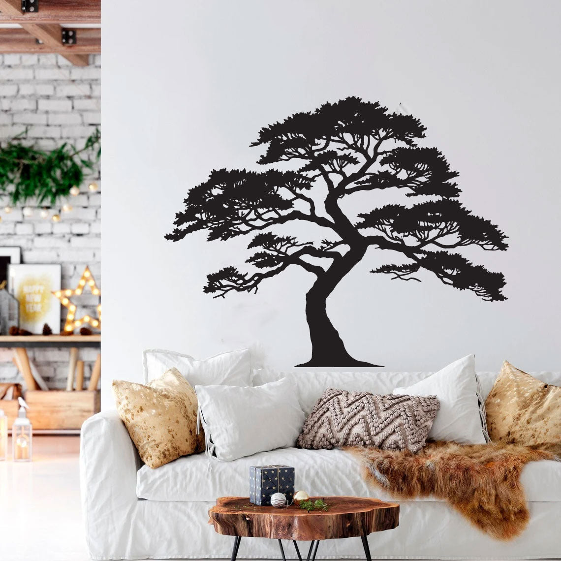 Tree Silhouette Vinyl Wall Decal