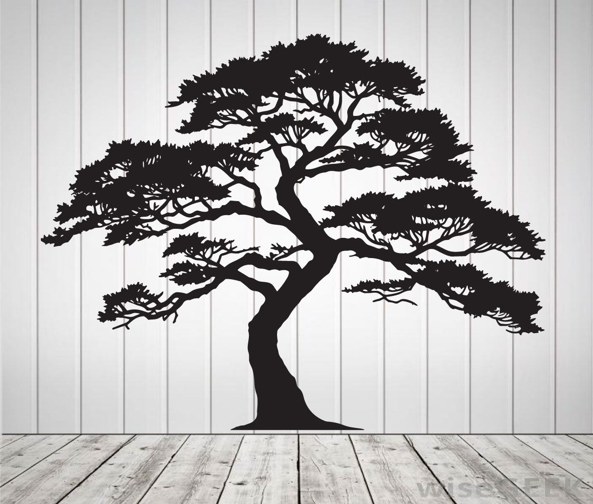 Tree Silhouette Vinyl Wall Decal