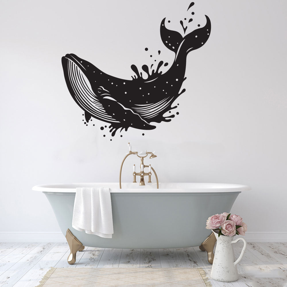Whale Vinyl Wall Decal