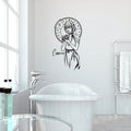 Zodiac Cancer Goddess Atremis Vinyl Die Cut Home Decor Wall Decal 