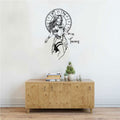 Zodiac Taurus Goddess Hestia Vinyl Wall Decal 