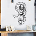 Zodiac Virgo Goddess Demeter Vinyl Wall Decal 
