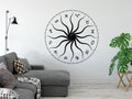 Zodiac Astrology Wheel Sun Moon Constellations Vinyl Wall Decal
