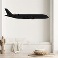 A-350 Airplane Silhouette Vinyl Wall Decal