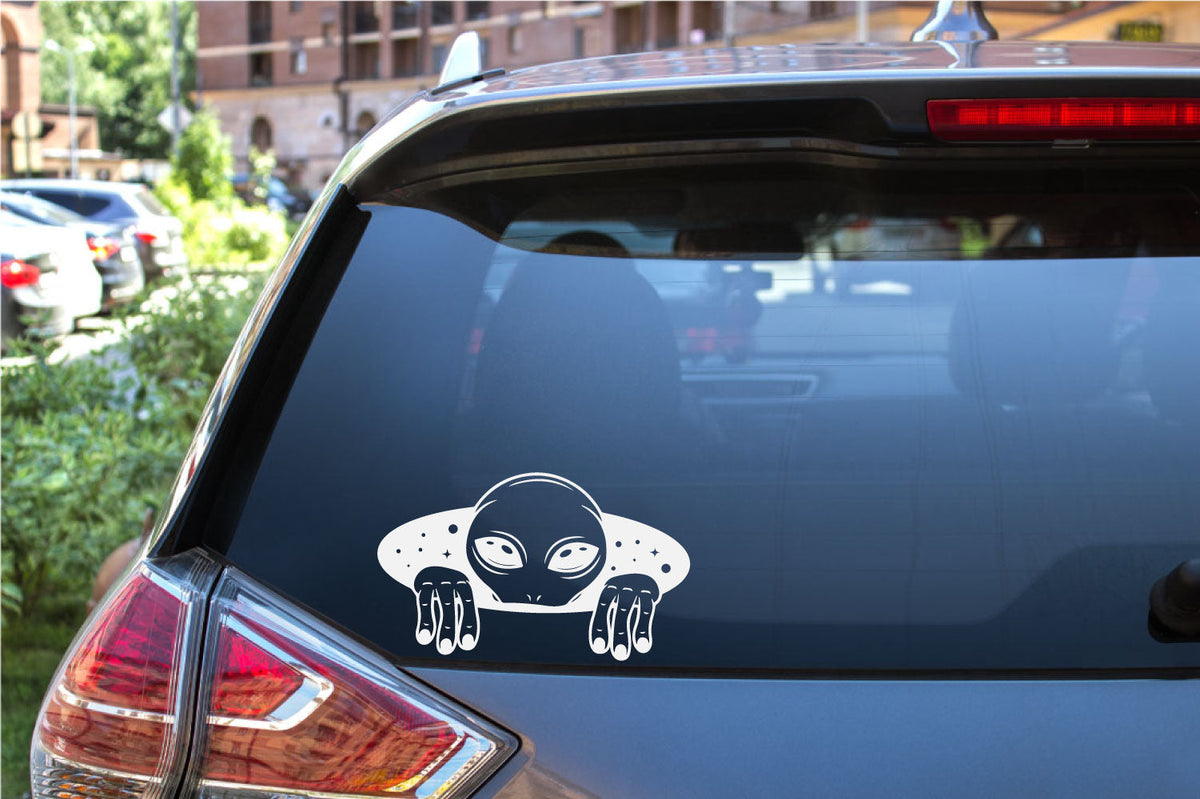 Alien Vinyl Wall Decal