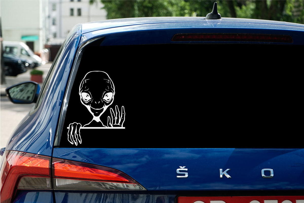 Alien Vinyl Wall Decal
