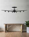 E-3 Sentry AWACS B-707 Airplane Silhouette Vinyl Wall Decal