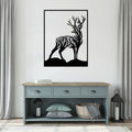 Deer Branches Vinyl Wall Decal