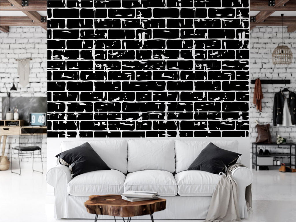 Brick Wall Vinyl Home Decor Wall Decal 