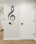 Treble Clef Hearts Music Note Vinyl Wall Decal