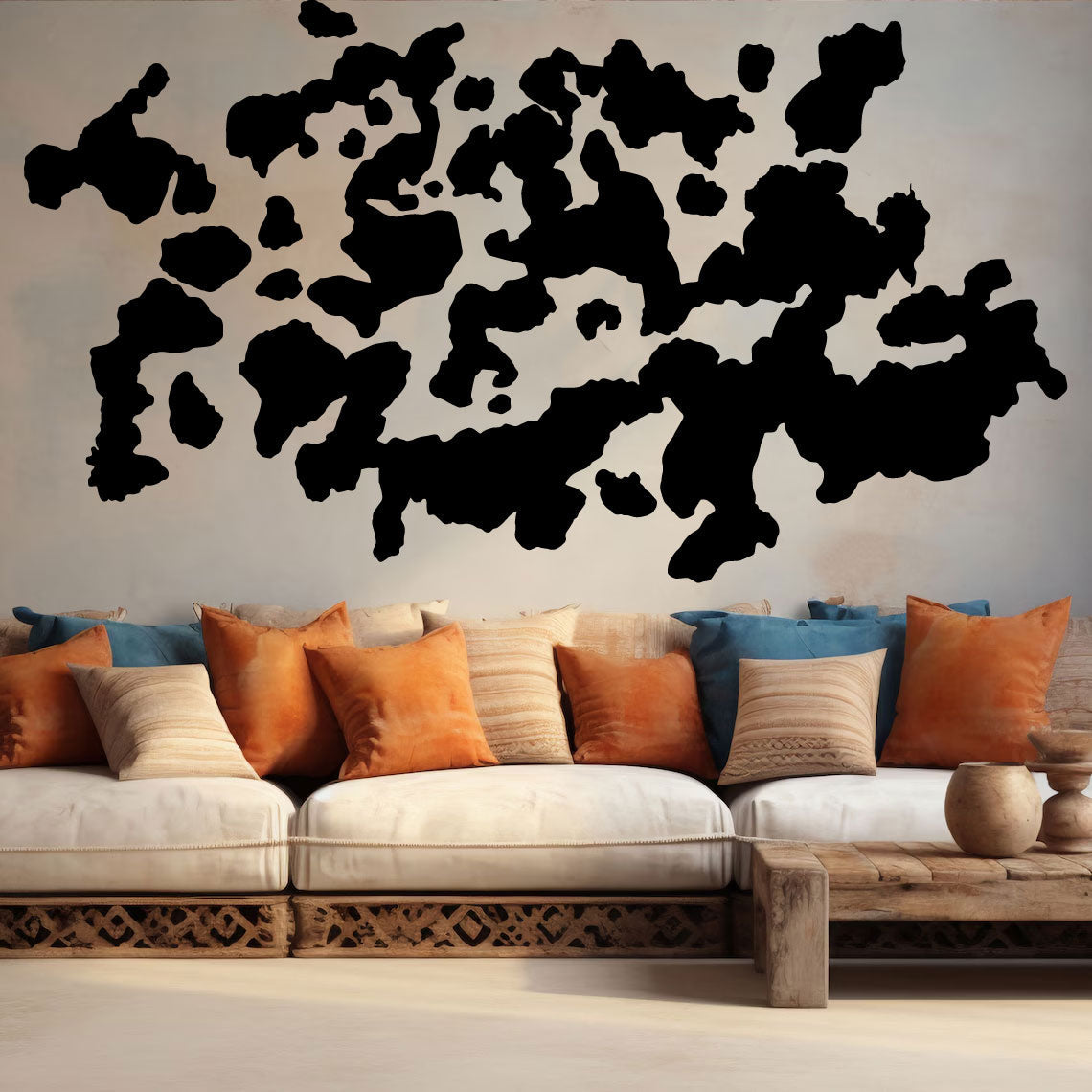 Cow Spots Vinyl Wall Decal
