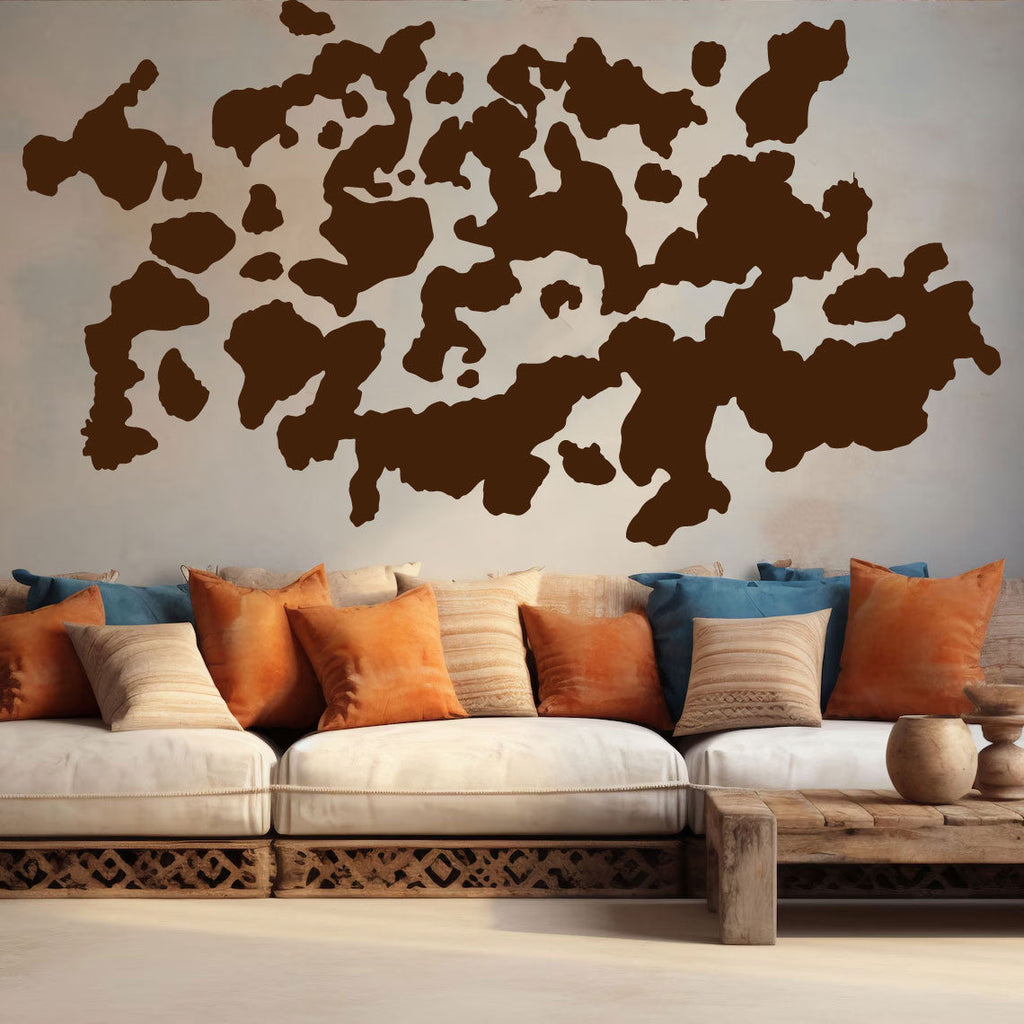 Cow Spots Vinyl Wall Decal
