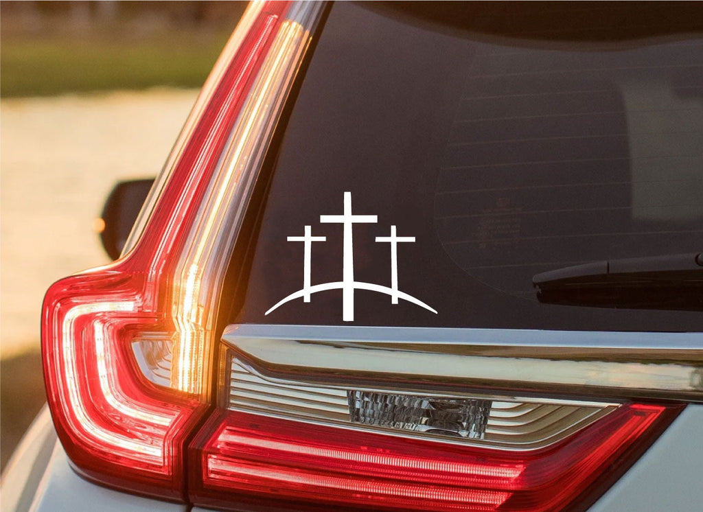 Crosses Vinyl Wall Decal