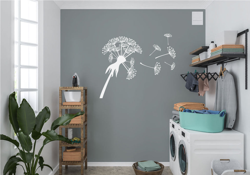 Dandelion and Fluffs Vinyl Wall Decal