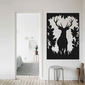Deer Silhouette Vinyl Wall Decal