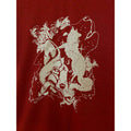 Red Wolf Graphic Tee T-Shirt Sz 3XL ***