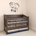 Elephant Baby Vinyl Wall Decal