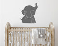 Elephant Baby Vinyl Wall Decal