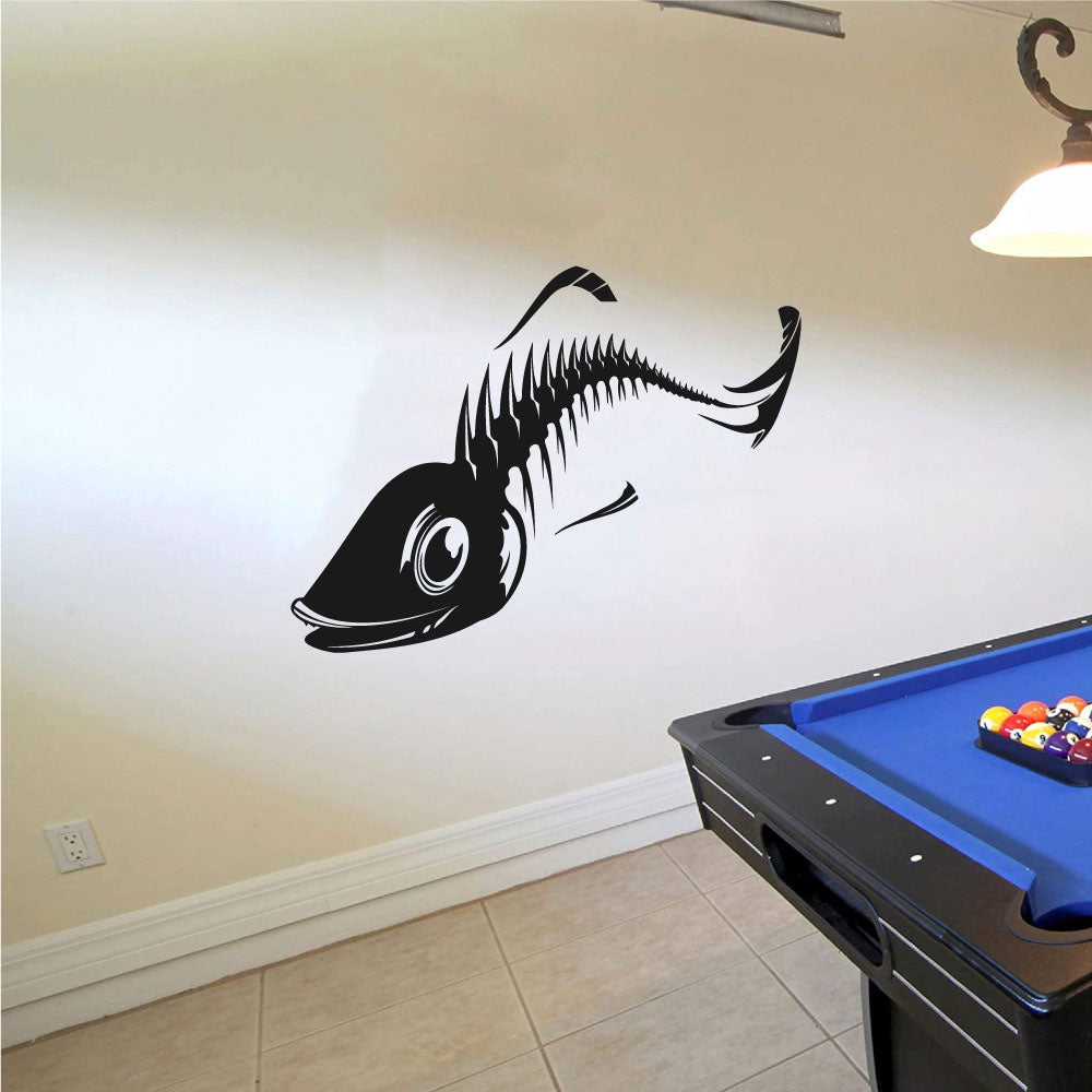 Fish Bones Vinyl Wall Decal