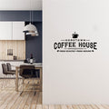 Hometown Coffee House Fresh Roasted Fresh Ground Vinyl Home Decor Wall Decal 